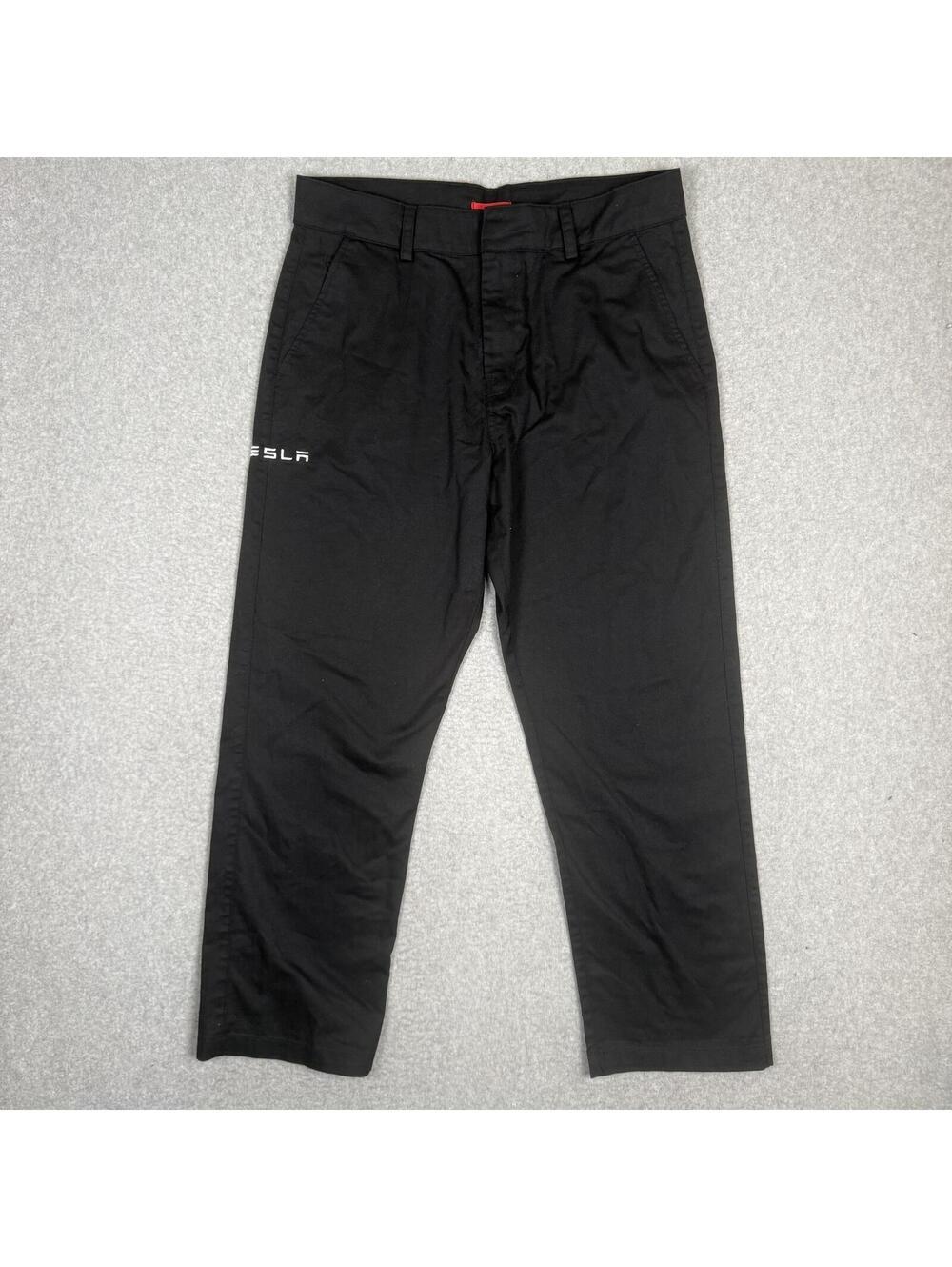 Tesla Men's Size 36 Black Pull On Pants Ankle Length